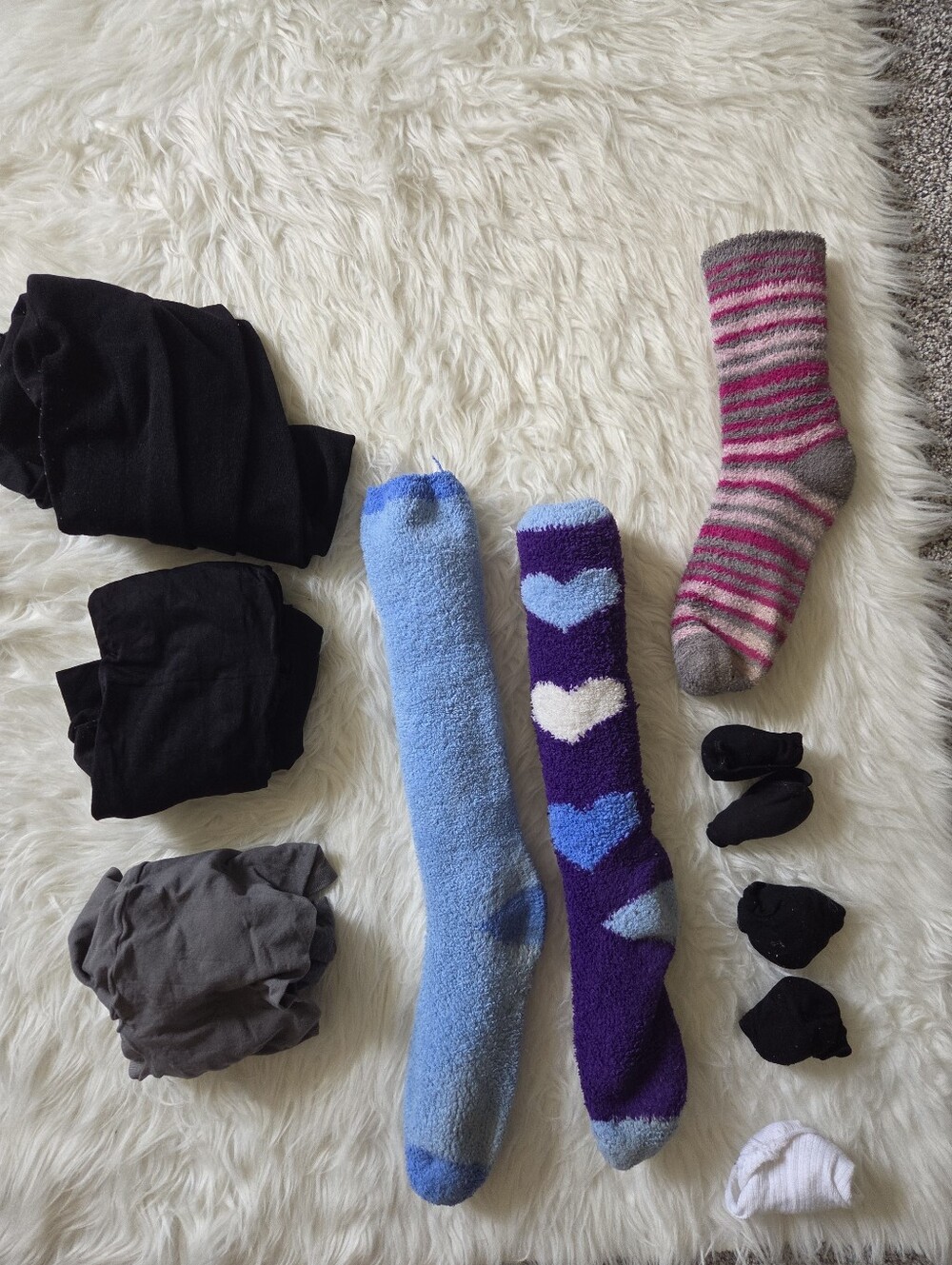 Sock & Tights Bundle - Long, No-show, And Sheer